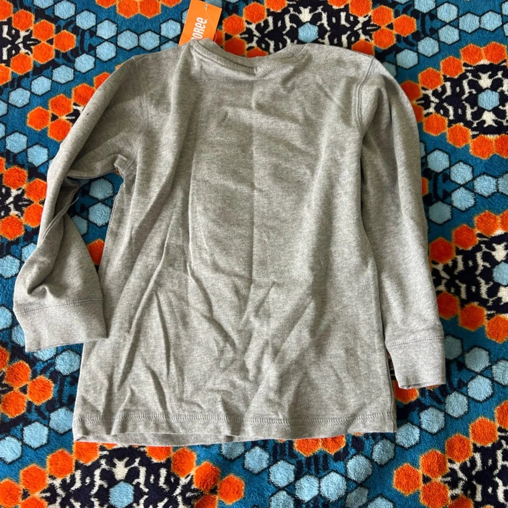 Gymboree Santa Christmas Cotton Long Sleeve Tee NEW NWT